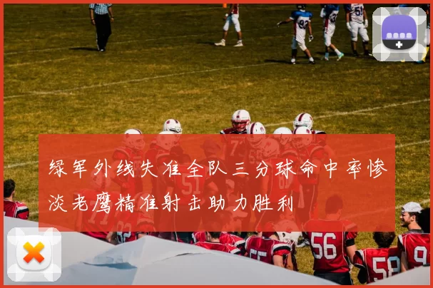 绿军外线失准全队三分球命中率惨淡老鹰精准射击助力胜利
